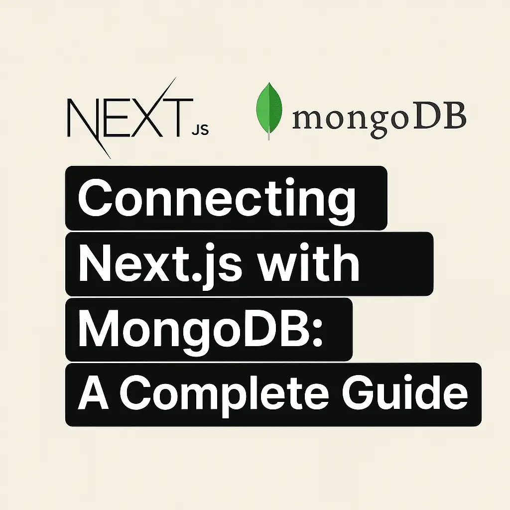 connecting nextjs project with mongodb blog post
