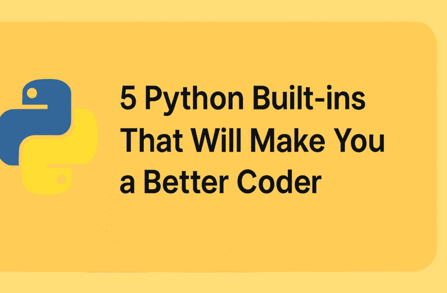 "Improve coding skills with Python built-in functions"