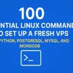 100 linux command for vps setup