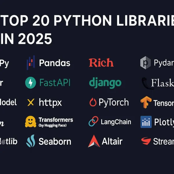Top 20 Python Libraries