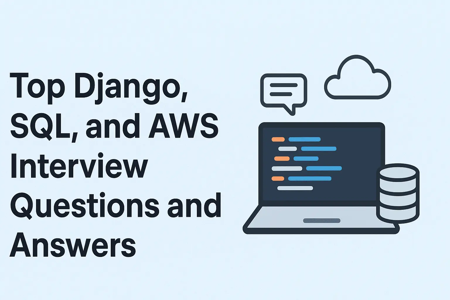 Top Django, SQL, and AWS Interview Questions and Answers