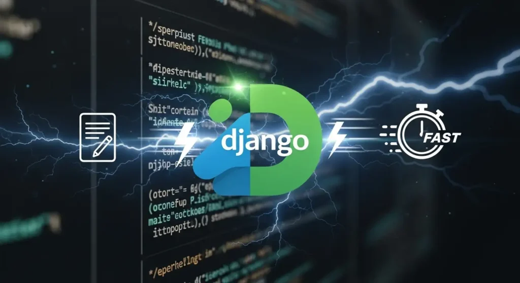 django sped up image