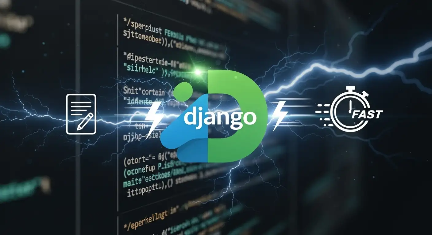django sped up image