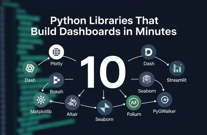 10 Python Libraries That Build Dashboards in Minutes