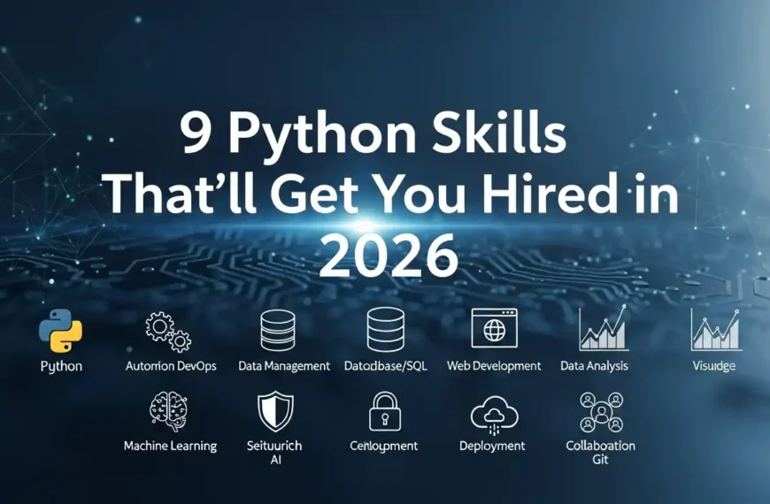 9 Python Skills That’ll Get You Hired in&hellip;