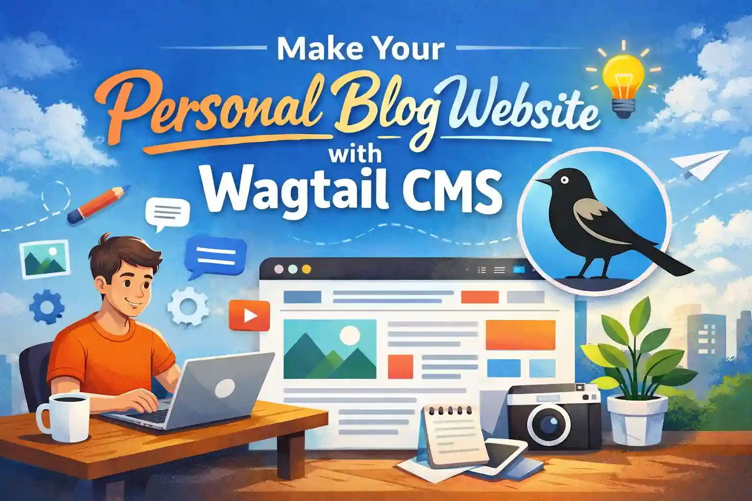 Make Your Personal Blog Website with Wagtail CMS