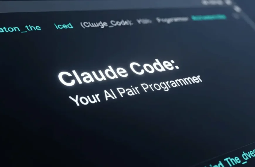 Claude Code: Your AI Pair Programmer in the…